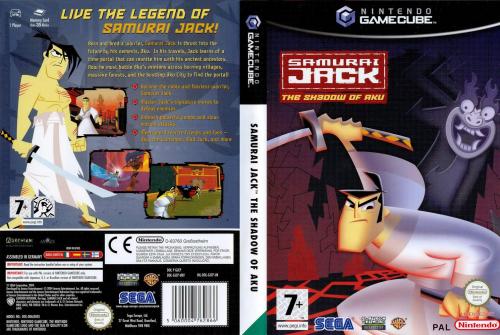 Samurai Jack The Shadow Of Aku Cover - Click for full size image